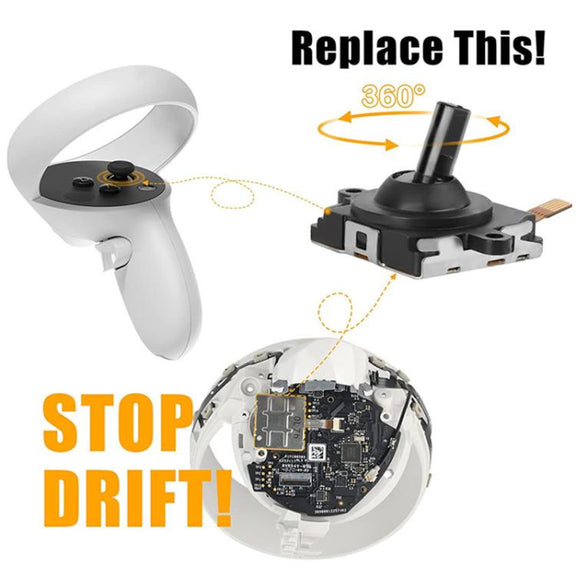14 In 1 4pcs Joystick Type For Meta Quest 2 Repair Tool Set Handle Joystick Replacement Parts