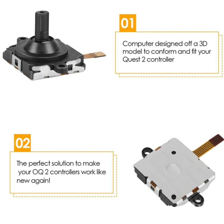 14 In 1 C Type For Meta Quest 2 Repair Tool Set Handle Joystick Replacement Parts - free shipping - PMc TechLife - Order now!