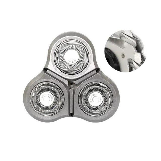 For Xiaomi Mijia S300 / S500 / S500C / MJTXD01SKS Electric Shaver Blade Head Replace Accessories, Style: Upper Half Head ( With Dual Layer Blade )