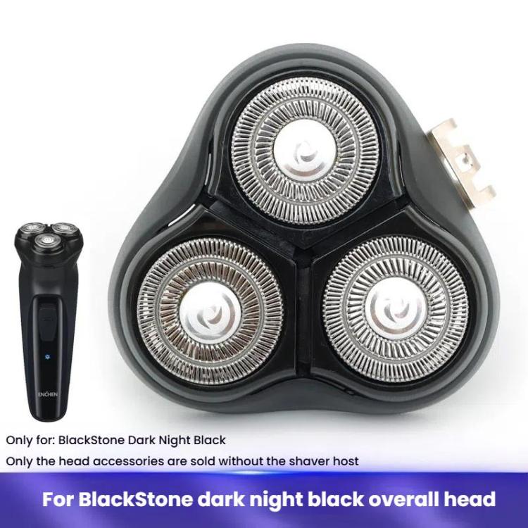 For Xiaomi Youpin Enchen BlackStone Electric Shaving Razor Replacement Blade Head(Black)