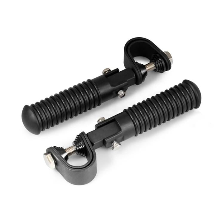 For Harley Motorcycle Modification Collapsible Footpegs Foot Guard Spike Mounted Pedals(Black) - Others by PMc TechLife | Online Shopping South Africa | PMc TechLife | Buy Now Pay Later Mobicred