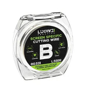 LUOWEI 500M Steel Wire Cell Phone Screen Separation Wire Cutting Wire, Spec: B 0.028mm