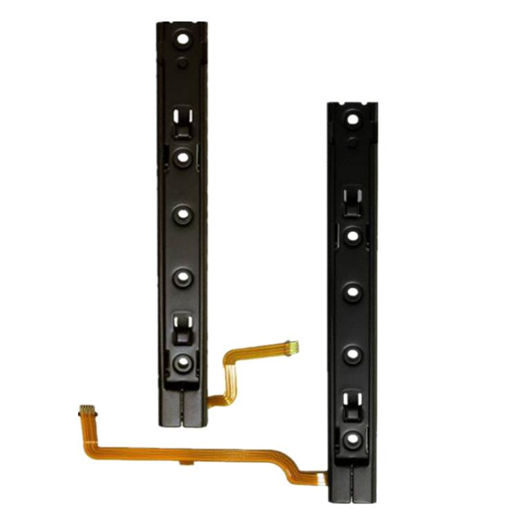 For Nintendo Switch Console 1pair Slide Rail With Tool Set NS Repair Parts(Black) - Switch Spare Parts by PMc TechLife | Online Shopping South Africa | PMc TechLife | Buy Now Pay Later Mobicred
