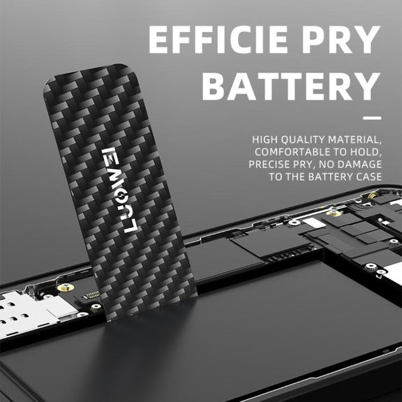 LUOWEI 3pcs /Set Carbon Fiber Plastic Pry Stick Anti-static Multi-purpose Disassembly Bar
