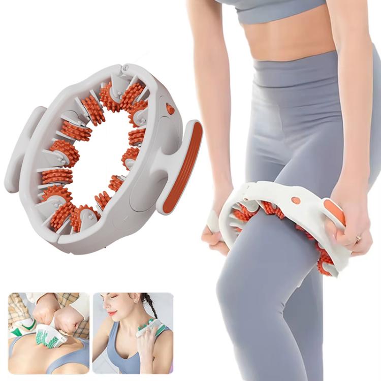 KEDU Leg Roller Massager Slimming Leg Roller Inner Thigh Calf Muscle Relaxation Trainer Manual Massager(Avocado Green)