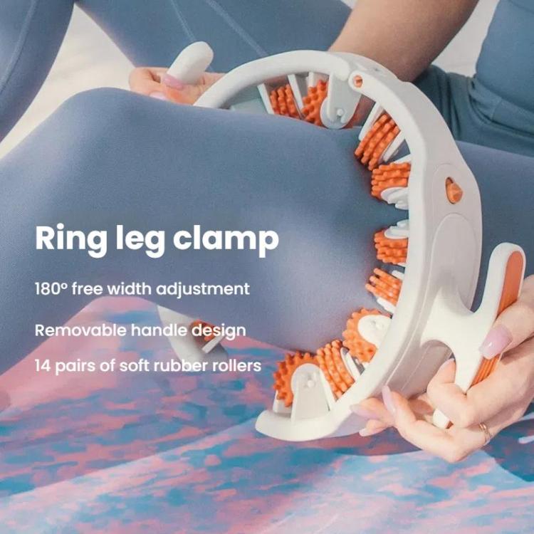 KEDU Leg Roller Massager Slimming Leg Roller Inner Thigh Calf Muscle Relaxation Trainer Manual Massager(Brick Red) - free shipping - PMC Jewellery - Order now!