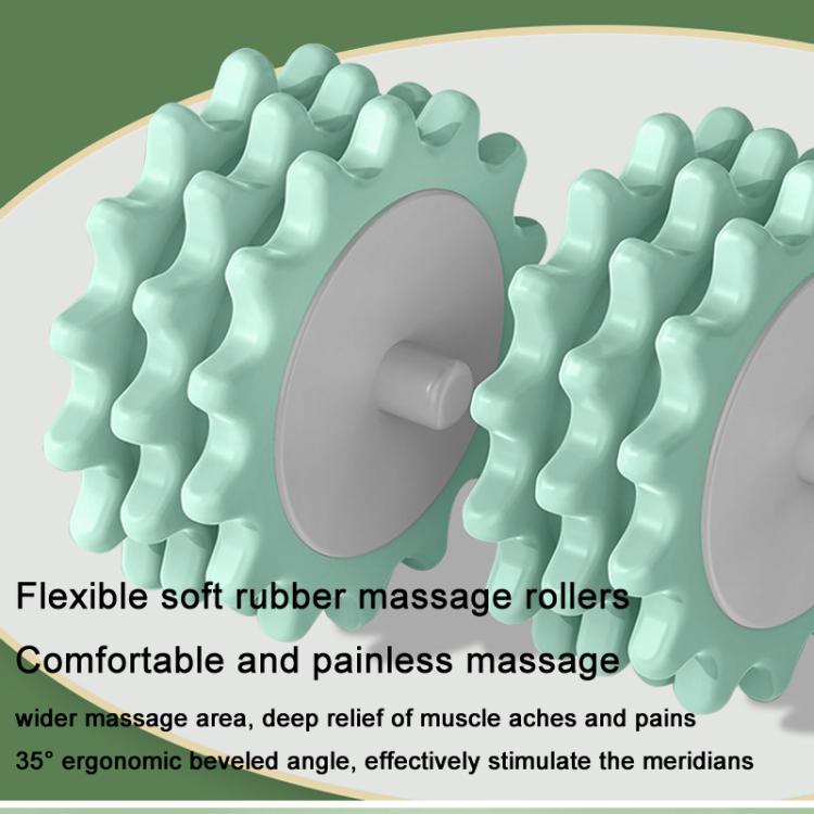 KEDU Leg Roller Massager Slimming Leg Roller Inner Thigh Calf Muscle Relaxation Trainer Manual Massager(Avocado Green)
