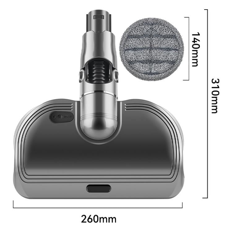 Mop Head Brush for Dyson V6 / DC58 / SV03 Vacuum Cleaner With 2 Mop Pads - free shipping - PMc TechLife - Order now!