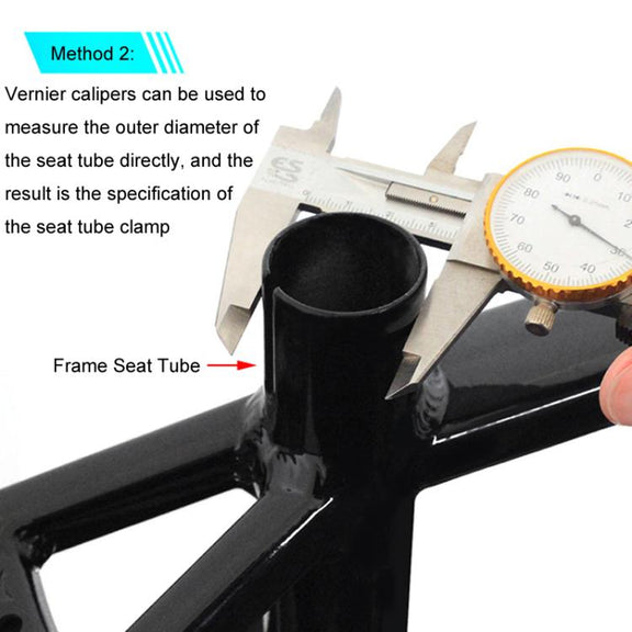 Mountain Road Bicycle Aluminum Locking Seatpost Clamps Seatpost Clamp Ring Fittings(34.9mm Red)