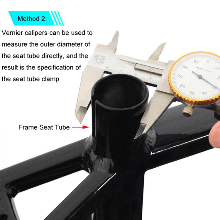 Mountain Road Bicycle Aluminum Locking Seatpost Clamps Seatpost Clamp Ring Fittings(34.9mm Red)