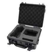 For DJI Air 3 Portable Water-resistant and Shockproof Drone Storage Box Safety Explosion-proof Box(Black)