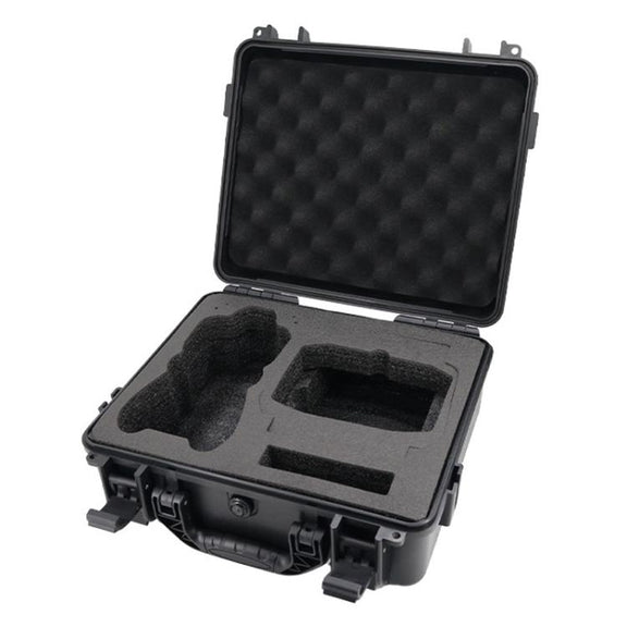 For DJI Air 3 Portable Water-resistant and Shockproof Drone Storage Box Safety Explosion-proof Box(Black)