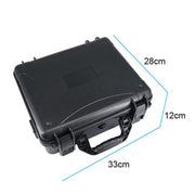 For DJI Air 3 Portable Water-resistant and Shockproof Drone Storage Box Safety Explosion-proof Box(Black)