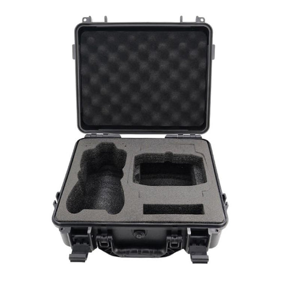 For DJI Air 3 Portable Water-resistant and Shockproof Drone Storage Box Safety Explosion-proof Box(Black)
