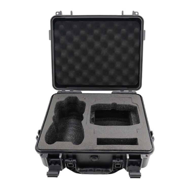 For DJI Air 3 Portable Water-resistant and Shockproof Drone Storage Box Safety Explosion-proof Box(Black)