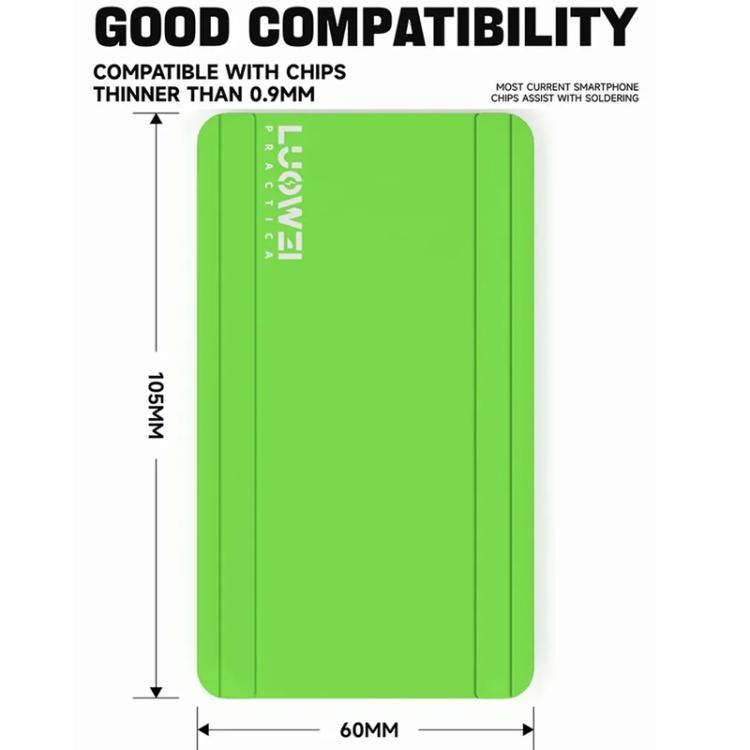 LUOWEI Base+Cushion Tinning Mesh CPU Chip Magnetic Table Tinning Silicone Pad - free shipping - PMC Jewellery - Order now!
