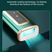 Sapphire Ice Sense Painless Laser Hair Remover Intense Pulse Ice Hair Removal Device, Style: Dark Green FY-505AG(US Plug)