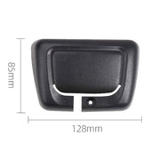 For 2012-2015 Mercedes-Benz ML / GL-Class W166 Car Rear Seat Belt Cover Guides 1669213800(Black)