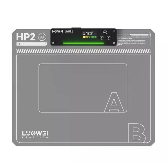LUOWEI HP2 Screen Heating Table Constant Temperature Screen Removal Treasure Phone Tablet Screen Changing Removal Heating Separation EU Plug