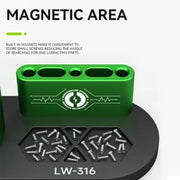 LUOWEI LW-316 Cell Phone Repair Tool Organizer Rotary Screwdriver Holder