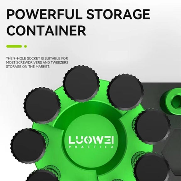 LUOWEI LW-316 Cell Phone Repair Tool Organizer Rotary Screwdriver Holder