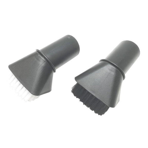 For Karcher / Miele / Bosch / Philips Vacuum Cleaner 32mm Soft Brush Nozzle 2.863-221.0, Style: Black+White