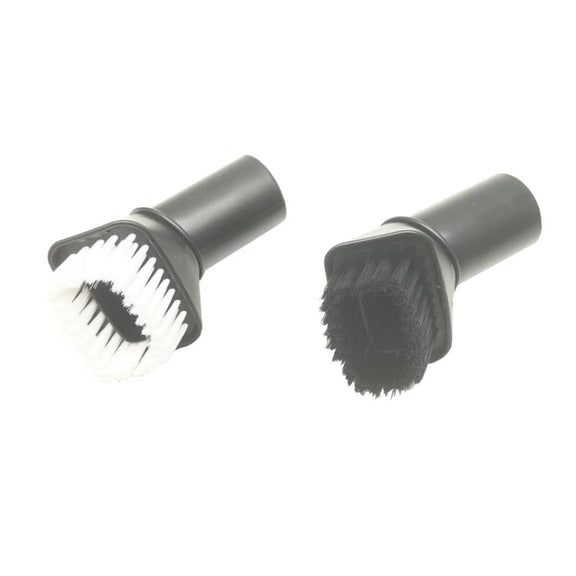 For Karcher / Miele / Bosch / Philips Vacuum Cleaner 32mm Soft Brush Nozzle 2.863-221.0, Style: Black+White