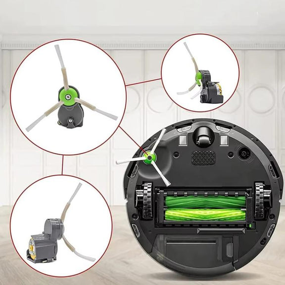 For iRobot Roomba 500 / 600 / 700 Series Side Brush Motor Vacuum Cleaner Replacement Parts(Gray Green)