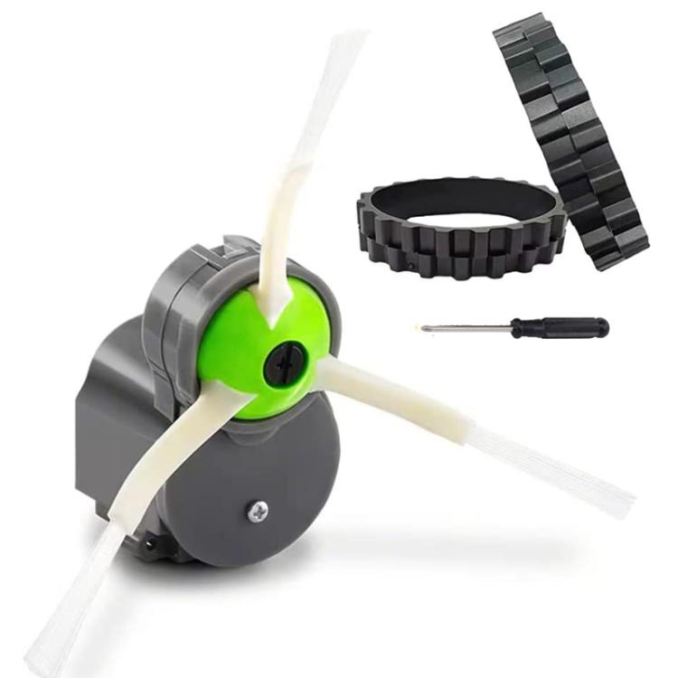 Side Brush Motor Tire Set For iRobot Roomba 500 /600 / 700 / 800 / 900 / I7 / S9 Vacuum Cleaner Accessories - For iRobot Accessories by PMc TechLife | Online Shopping South Africa | PMc TechLife | Buy Now Pay Later Mobicred