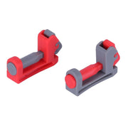 For Dyson V6 / V7 / V8 / V10 / V11 / V12 / V15 Vacuum Cleaner Switch Carabiner Holder(B Model Gray Body Red Key)