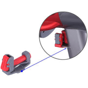 For Dyson V6 / V7 / V8 / V10 / V11 / V12 / V15 Vacuum Cleaner Switch Carabiner Holder(B Model Gray Body Red Key)