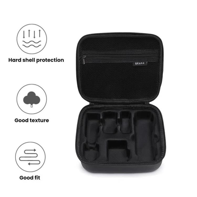 BKANO For DJI Osmo Pocket 3 Storage Bag All-in-One Kit Organizer Portable Backpack Case(Black) - free shipping - PMC Jewellery - Order now!