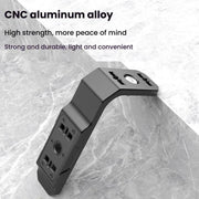 For Insta360 X4 / X3 HEPAIL AC56 Vertical Horizontal Magnetic Metal Bracket