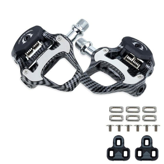 RACEWORK R358 Road Bike Self-locking Pedal Bearing Bicycle Pedal(For LOOK system)