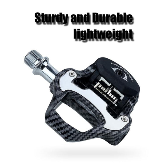 RACEWORK R358 Road Bike Self-locking Pedal Bearing Bicycle Pedal(For SPD system)