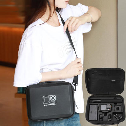 BKANO For DJI Osmo Action 3 / 4 / 5 Pro Sports Camera Storage Bag Portable Protective Bag Case(Black) - free shipping - PMC Jewellery - Order now!