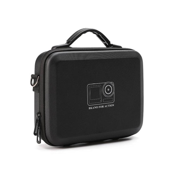 BKANO For DJI Osmo Action 3 / 4 / 5 Pro Sports Camera Storage Bag Portable Protective Bag Case(Black)