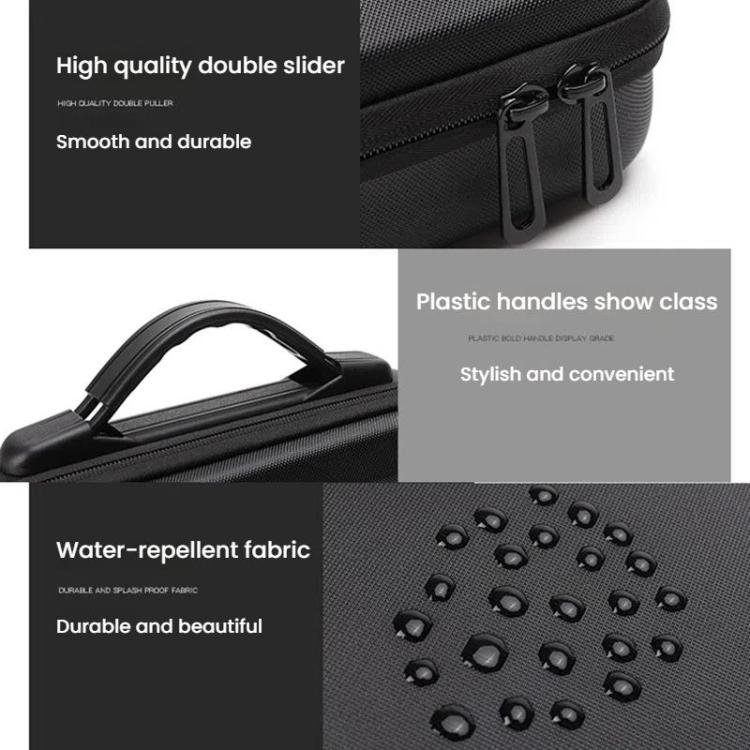 BKANO For DJI Osmo Action 3 / 4 / 5 Pro Sports Camera Storage Bag Portable Protective Bag Case(Black) - free shipping - PMC Jewellery - Order now!