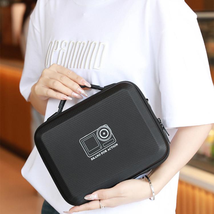 BKANO For DJI Osmo Action 3 / 4 / 5 Pro Sports Camera Storage Bag Portable Protective Bag Case(Black) - free shipping - PMC Jewellery - Order now!