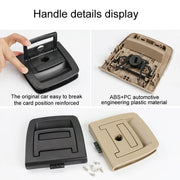 For BMW X5 E70 / X6 E71 E72 Car Boot Handle Inside Trunk Lid Bottom Plate Handle 51479120283(Without Lock Hole Black)