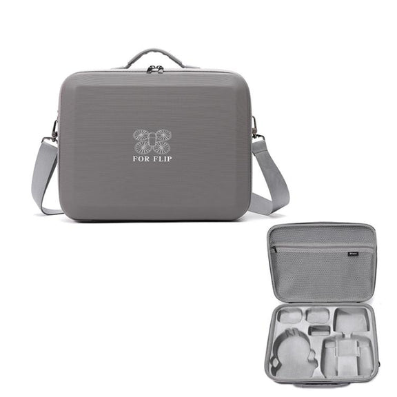 BKANO For DJI Flip Smooth Flying Tri-Power Kit Storage Bag Shock Absorbing Storage Case Backpack(For RC 2 With Screen)