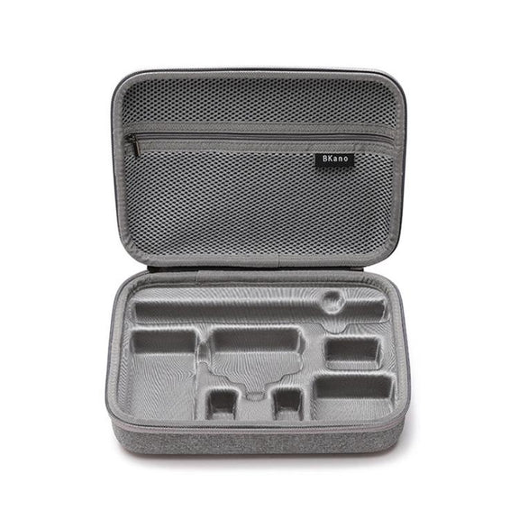 BKANO For DJI Osmo Action 4 / 5 Pro Set Storage Bag Organizer Case Hard Shell Case Handbag(Gray)