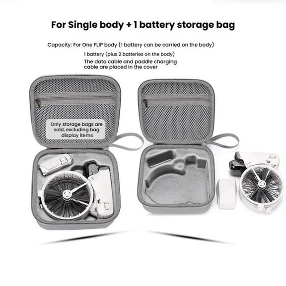 BKANO For DJI Flip Body Storage Bag Portable Water-resistant Storage Case Hard Case Handbag