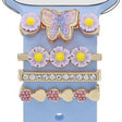 4pcs / Set 22mm Width Smart Watch Butterfly Flower Band Decorative Ring Metal Accessories, Style: 1 - Watch Decorations by PMC TechLife | Online Shopping South Africa | PMC TechLife | Buy Now Pay Later Mobicred