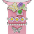 4pcs / Set 22mm Width Smart Watch Butterfly Flower Band Decorative Ring Metal Accessories, Style: 3 - Watch Decorations by PMC TechLife | Online Shopping South Africa | PMC TechLife | Buy Now Pay Later Mobicred
