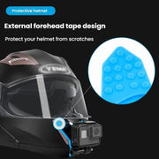 TELESIN Sports Camera Motorcycle Helmet Chin Mount Bracket For GoPro HERO Series / DJI Osmo Action / Insta360, Spec: Holder + J-Buckle