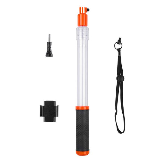 TELESIN Waterproof Selfie Stick For GoPro HERO Series / DJI Osmo Action Series And Other Sports Camera(Transparent) - free shipping - PMC Jewellery - Order now!