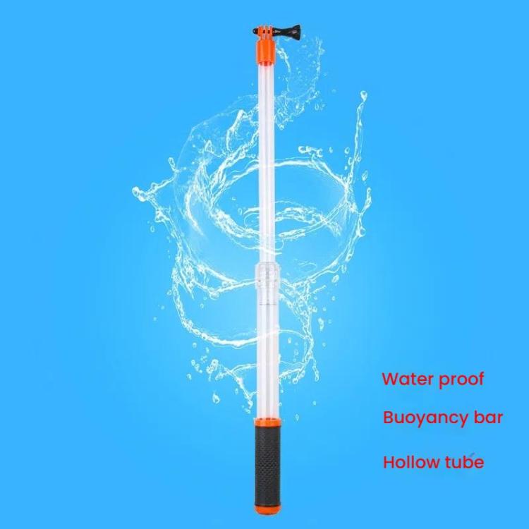 TELESIN Waterproof Selfie Stick For GoPro HERO Series / DJI Osmo Action Series And Other Sports Camera(Transparent) - free shipping - PMC Jewellery - Order now!