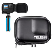 TELESIN Sports Camera Mini EVA Protective Storage Bag For GoPro HERO12 Black /11 Black /10 Black /9 Black(Black)