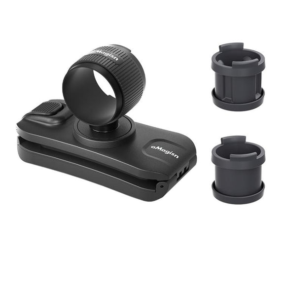 AMagisn Selfie Stick Hanger Action Camera Backpack Quick Attachment for Insta360 / DJI / GoPro(Black)